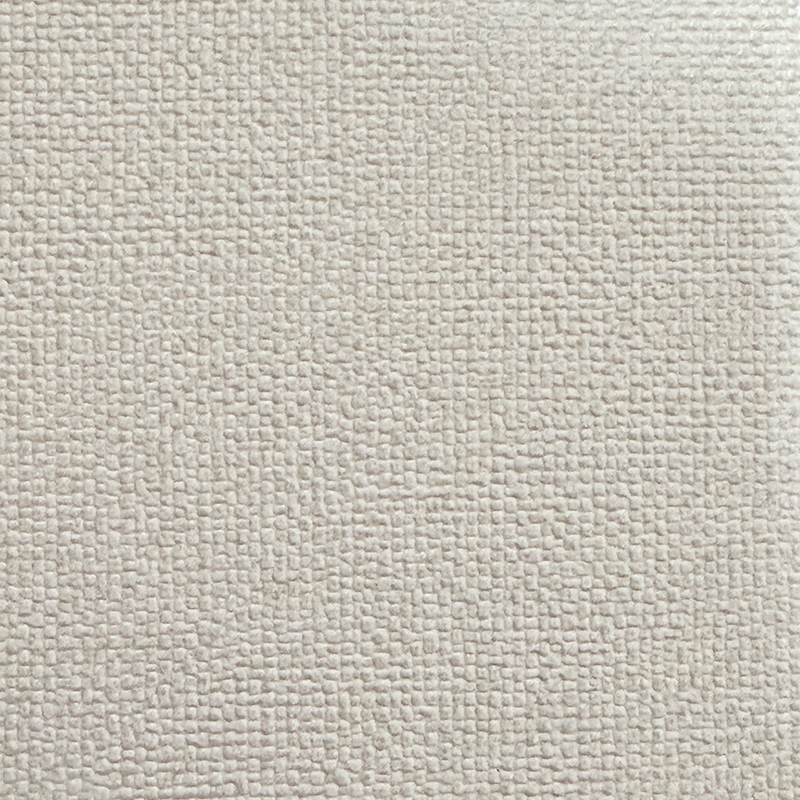 Ji Hotel 4.0 Wear-Resistant  Corridor Cross-weave Fabric Backing PVC Wallpaper