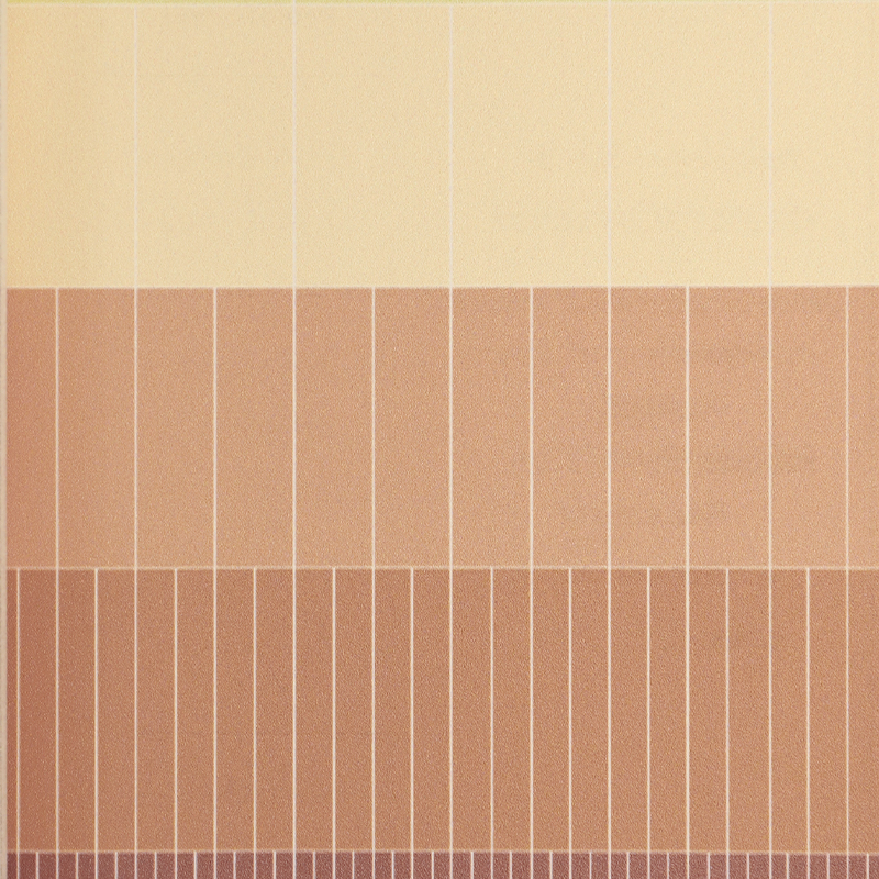 Orange Hotel 3.0 Gradient-Stripe Digital-Print Corridor Wallpaper